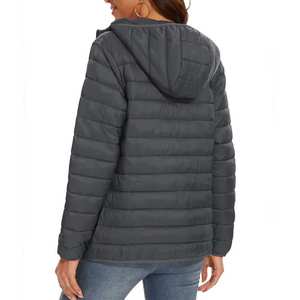 Chaqueta acolchada de invierno de alta calidad para mujer, nueva moda, abrigo de burbujas impermeable, largo, relleno de algodón, satén, transpirable, acolchado, otoño - Product Image 5