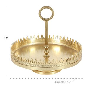 Support à pâtisserie de meilleure qualité couleur or en métal laiton pour gâteau Dessert Support à gâteau en aluminium de forme ronde au design merveilleux - Product Image 4