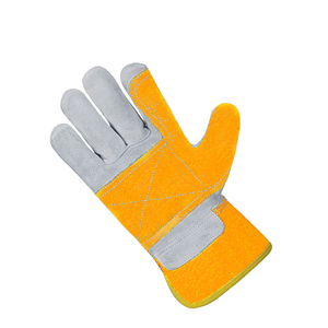 ถุงมือหนังนิรภัยแบบใหม่ ราคาส่ง คุณภาพดี ทนน้ำมัน ป้องกันสารเคมี กันลื่น - Product Image 4