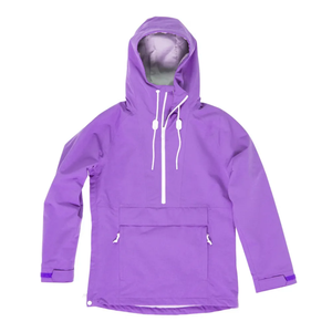 เสื้อแจ็คเก็ตกันลมกันน้ำมีซิปสำหรับผู้ชายและผู้หญิงเสื้อวอร์มผ้าไนลอน - Product Image 1