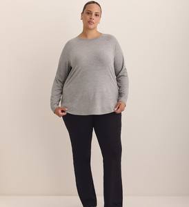 Women's Plus Size Breathable Long Short Sleeve Solid Color Spring Casual Everyday Wear Fashion <b>Top</b> Custom Print Logo OEM ODM - Product Image 1