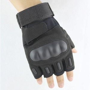 Gants tactiques de protection pour les doigts, sans doigts, pour l'entraînement en plein air, pour hommes, vente en gros - Product Image 1