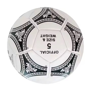 Ballon de football extérieur imprimé sur mesure taille 4/5 synthétique PU laminé taille officielle ballon de football fondu entraînement - Product Image 2