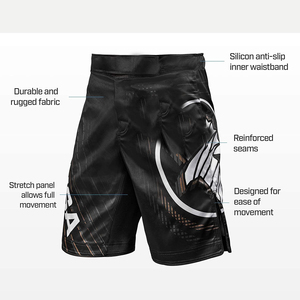 Venta caliente personalizado al por mayor de los hombres de Judo MMA artes marciales desgaste transpirable Grappling boxeo pantalones cortos lucha sublimación estiramiento - Product Image 3