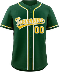 Maillots de baseball imprimés respirants en gros, couleurs personnalisées, service OEM, style décontracté, baseball personnalisé - Product Image 3