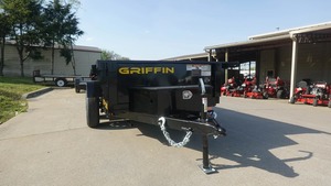 Remorque hydraulique 5x10 prête à l'emploi avec revêtement en poudre de 16 pouces et engrenage central GVWR 7K et composants de moteur inclus - Product Image 6