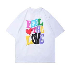 Offre Spéciale prix femmes impression bouffante t-shirt Logo personnalisé femmes impression bouffante t-shirt respirant femmes bouffée impression t-shirt - Product Image 6