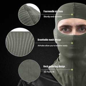 Summer Thin Breathable Quick Dry Balaclava Face <b>Mask</b> with 2 Hole Customizable Ski <b>Mask</b> for Sports <b>Motorcycle</b> DDP Shipping - Product Image 5