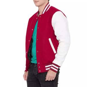OEM Custom Two Colors Mens Customized Logo Embroidery Streetwear Customs Fabric Man Winter Wear <b>jacket</b> for men, <b>patchwork</b> - Product Image 3