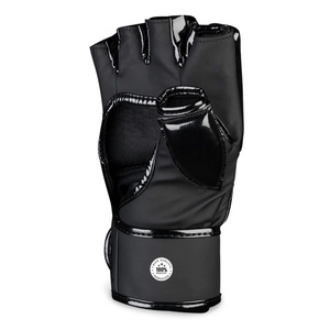 Gants professionnels en cuir PU demi-doigt Mma pour hommes gants d'entraînement grande taille prix usine approvisionnement pour l'entraînement de boxe - Product Image 6