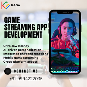 High-Performance Enterprise Game Streaming <strong>App</strong> <strong>Development</strong> Low Latency HD Interactive Player Engagement Features Stock Kagasri - Product Image 3