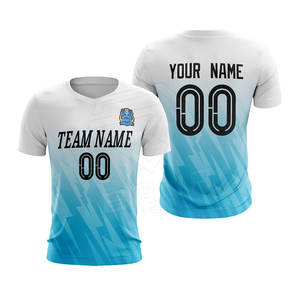 Jersey de entrenamiento de fútbol personalizable de poliéster 100% de alta calidad, ropa deportiva Unisex de secado rápido suave y ligera, superventas - Product Image 2
