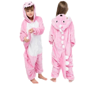 Costume Cosplay per bambini e Costume da drago rosa per feste e giochi di ruolo - Product Image 1