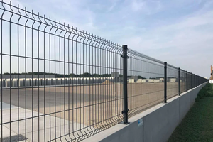 Panneau de clôture en maille en V incurvée 3D de 1,80 m de haut, revêtu de <span class=keywords><strong>PVC</strong></span> de haute qualité, clôture de sécurité de jardin en fil métallique soudé galvanisé - Product Image 5