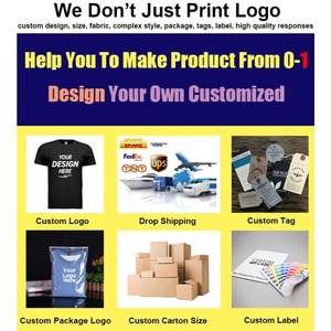 Boxy OEM personalizado logotipo diseño casual de gran tamaño hombro caído cuello redondo Unisex algodón Streetwear camiseta para hombres - Product Image 4