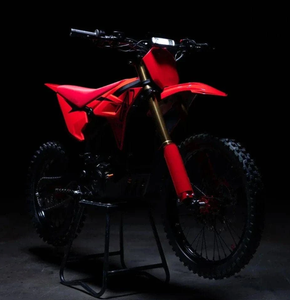 Nouvelles motos électriques tout-terrain rouges et noires avec moteur sans balais, freins à disque, puissance 1001-2000W, vitesse maximale >80 km/h - Product Image 2