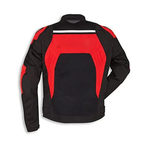 Veste de moto en cuir véritable, grande taille, personnalisée, unisexe, style streetwear, ignifuge et protectrice - Product Image 2