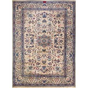 Tapis en laine noués à la main Aalam, gris et noir, modèle Pae-4917, 9x12, rectangulaire, motif médaillon puzzle, pour entrée de maison, fabriqué à la main - Product Image 1