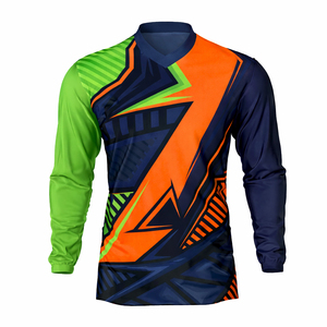 Camiseta Deportiva Personalizada de Manga Larga para Hombre, Estilo 2026, Camiseta Deportiva Sublimada Personalizada con Cuello en V - Product Image 1
