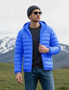 2025 OEM proveedor Cálido impermeable ligero aislado invierno prendas de vestir exteriores moda Streetwear a granel al por mayor - Product Image 3