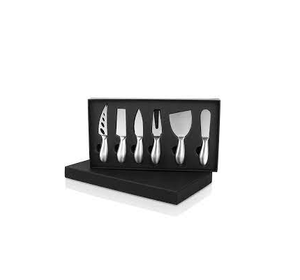 Juego de cuchillos para queso de acero inoxidable, calidad superior, exquisito cuchillo para queso, caja de embalaje de regalo personalizada de la mejor calidad - Product Image 1