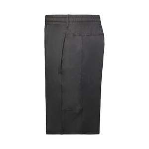 Short de survêtement en molleton de coton 100% pour hommes, logo personnalisé, respirant, écologique, teint uni, pantalon de jogging, taille moyenne - Product Image 2