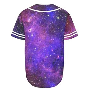 Camiseta de béisbol de nuevo diseño de alta calidad para hombre, uniforme multicolor personalizable con impresión de logotipo definida por el usuario - Product Image 2