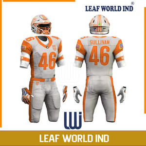 ชุดฝึกซ้อมฟุตบอลแบบอเมริกันของเด็กผู้ชายชุดออกกำลังกายแขนสั้นระบายอากาศได้ดีชุดเล่นกีฬาฤดูร้อนขนาดใหญ่พิเศษดีไซน์2025ออกแบบได้ตามต้องการ - Product Image 5