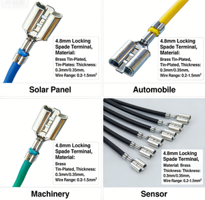 Dây cáp nối tùy chỉnh chống nhiễu EMC, đầu nối 2.8/4.8/6.3mm, lắp ráp dây dẫn độ chính xác cao, tiếng ồn thấp - Product Image 3