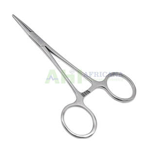 Pinzas Hemostáticas AHI Crile de Acero Inoxidable, Instrumentos Quirúrgicos Médicos Profesionales Manuales de Clase I, Certificación CE General - Product Image 1