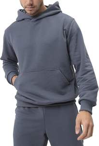 ชุดเซ็ตแทรคสูทผู้ชาย คอลเลคชั่นที่ดีที่สุด ผ้าฝ้าย 100% มีฮู้ด 2 in 1 ระบายอากาศ แห้งเร็ว ดีไซน์เรียบง่าย สำหรับฤดูหนาว รับสกรีนโลโก้ ราคาประหยัด - Product Image 6