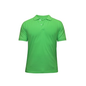 Polo de manga corta para hombre, camisa 100% de algodón de alta calidad, a la moda, de talla grande, Color verde, personalizada - Product Image 5