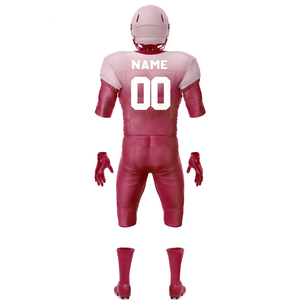 Tenues de football américain personnalisées professionnelles avec logo, 100% polyester, impression par sublimation, séchage rapide, respirantes, grandes tailles - Product Image 4