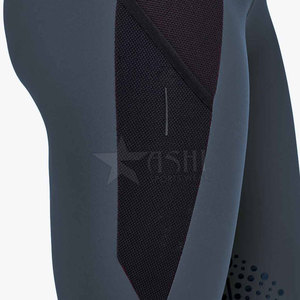 เลกกิ้งสำหรับขี่ม้าแบบยืดได้4ทิศทางของผู้หญิงชุดรัดรูปเต็มที่นั่งสำหรับขี่ม้าหรือกางเกงจับเข่า - Product Image 6