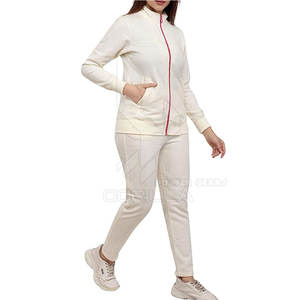 Chándal de algodón de Invierno para mujer con patrón sólido para Yoga Fitness y días casuales Conjuntos de mujer - Product Image 4
