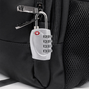 Lucchetto di Sicurezza TSA a 4 Cifre per Bagagli da Viaggio Realizzato in Lega di Zinco Resistente - Product Image 4