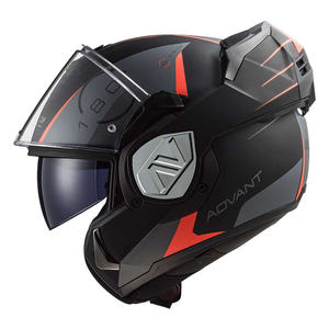 Casco Modular FF906 ADVANT Codex Gris/Negro, Nuevo, Diseño Abatible con Doble Visor, Liberación Rápida, Carcasa de PC, Talla XL, Semiabierto - Product Image 3