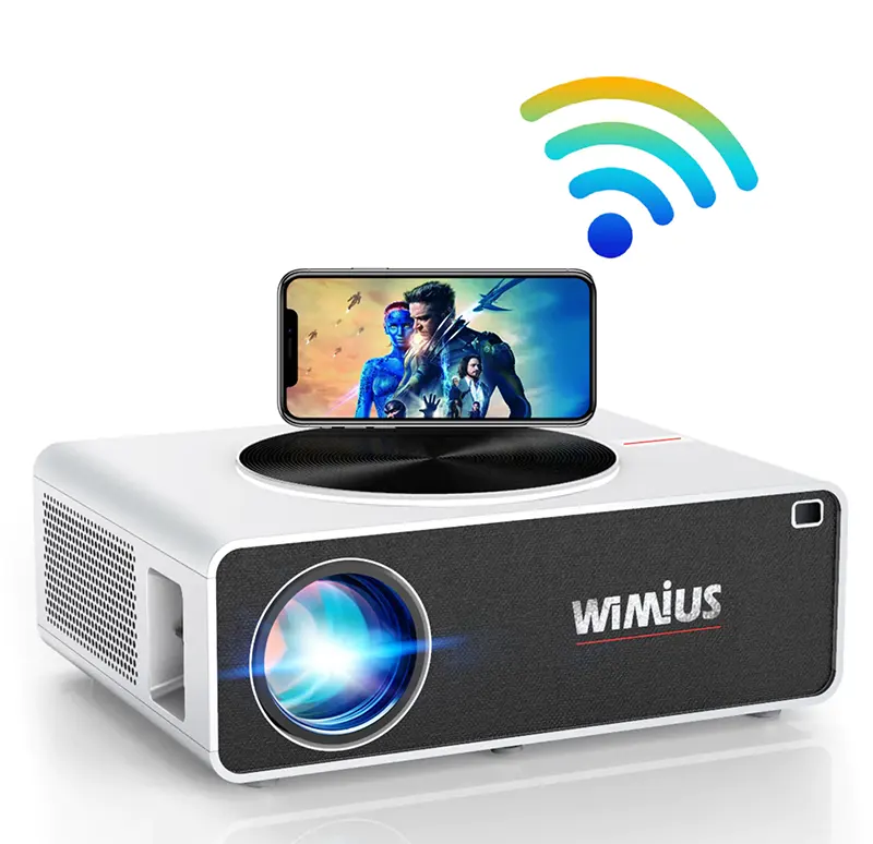 [Hot Wimius K3 1080P Projector Originele Fabriek] Oem Odm 1080P Full Hd Led Lcd Home Theater Draagbare Android Projector