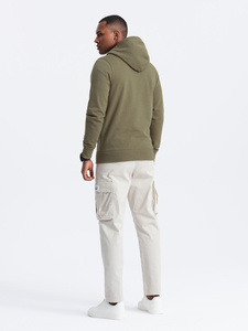 Autumn New 100% Cotton <b>Men's</b> Hoodies 360G Thick Washed Sweatshirt Oversized Unisex Streetwear Hoody Tops <b>Men's</b> Sweatshirts - Product Image 4