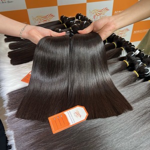 Ready to Ship High Quality 10'' Remy <b>Hair</b> Raw Bone Straight Vietnamese Extensions Strong Shiny Human <b>Hair</b> - Product Image 3