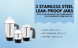 Mélangeur, mélangeur et presse-agrumes en acier inoxydable pour la cuisine, mixeur électrique sur socle, kimatsu, 750W - Product Image 3