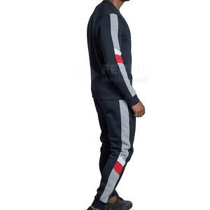 Conjunto de sudadera con capucha y cremallera para hombre con logotipo personalizado Ideal para gimnasio y estilo callejero - Product Image 3