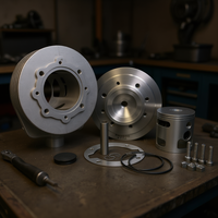 Nouveau moteur de moto Pinasco 190cc 4 temps refroidi par air Magny Cours S2X monocylindre CDI démarrage au kick Premium assemblé en Italie