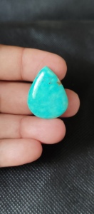 Cabujones de turquesa chinos naturales hechos a mano de alta calidad, piedras preciosas sueltas, tamaños mixtos de 5-8mm para la fabricación de joyas - Product Image 4