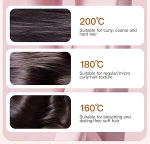 Cepillo Eléctrico para Cabello Liso con Batería de Litio, 3 Niveles de Control de Temperatura 160/180/200, 40 Minutos de Funcionamiento, Cepillo Portátil de Salón - Product Image 2