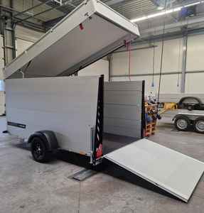 Remorque fermée ALUBOXX GTB 1500 VT3 Ultra Low Covered Trailer LED Black Model 2025 - Product Image 3