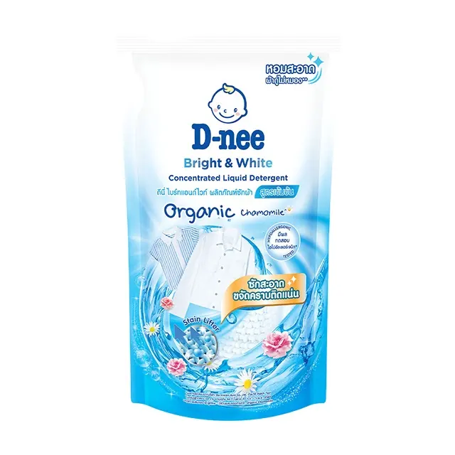 D-Nee konzentrierter Flüssig waschmittel beutel 600 ml Baby pflege produkt Wäsche reinigung Wasch flüssigkeits produkt von Thailand