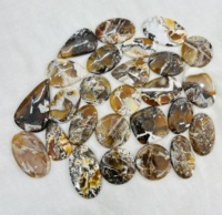 Pierres précieuses Trimurti Gems, opale indonésienne de qualité AAA, cabochon artisanal, pierres précieuses naturelles orange en vrac, fabrication de bijoux, pendentif, bague, collier
