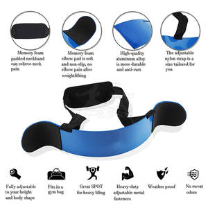 Nuevo estilo Halterofilia Arm Blaster Body Building Gym Ejercicio Arm Blaster para bíceps Peso - Product Image 2