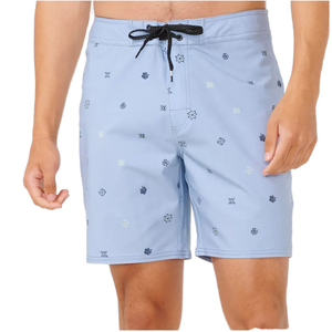 Shorts de bain décontractés pour hommes, personnalisables, en tissu non tissé, à motif uni, séchage rapide, imperméables, pour le surf et les sports nautiques, vente en gros - Product Image 4